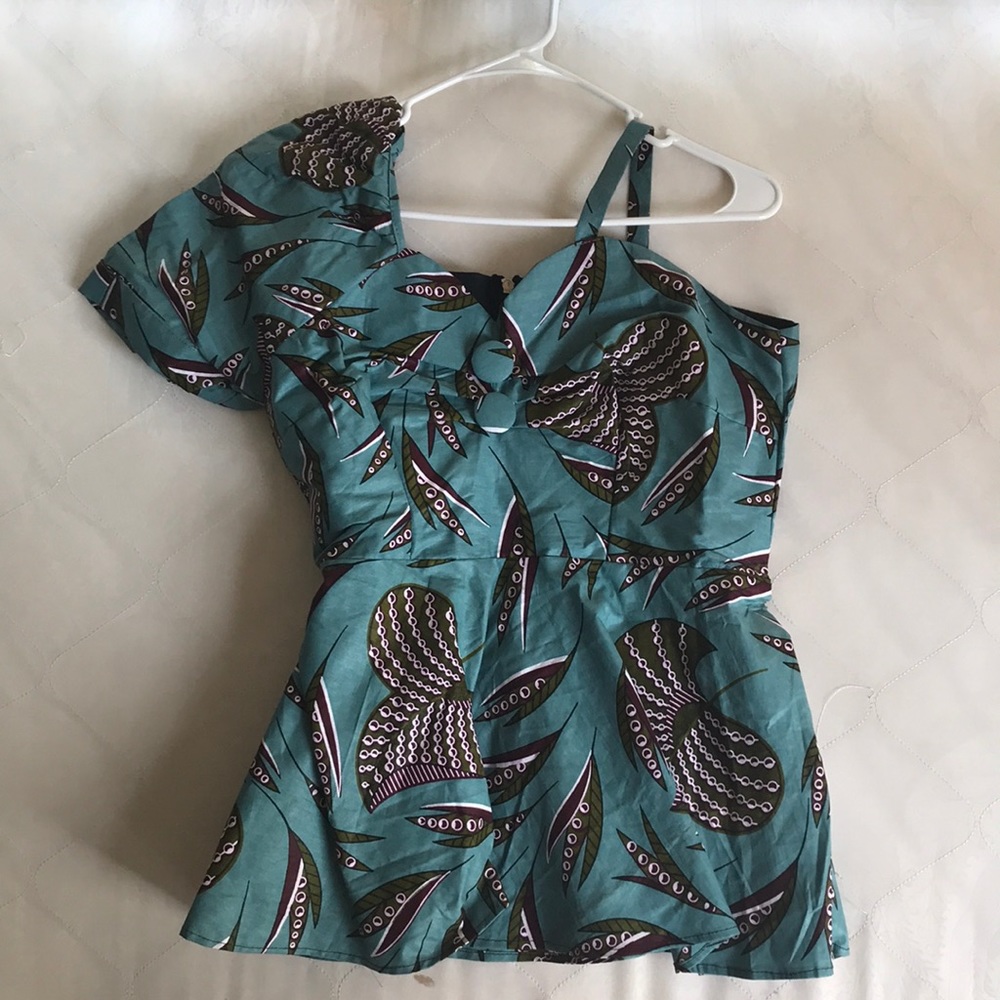 African print top